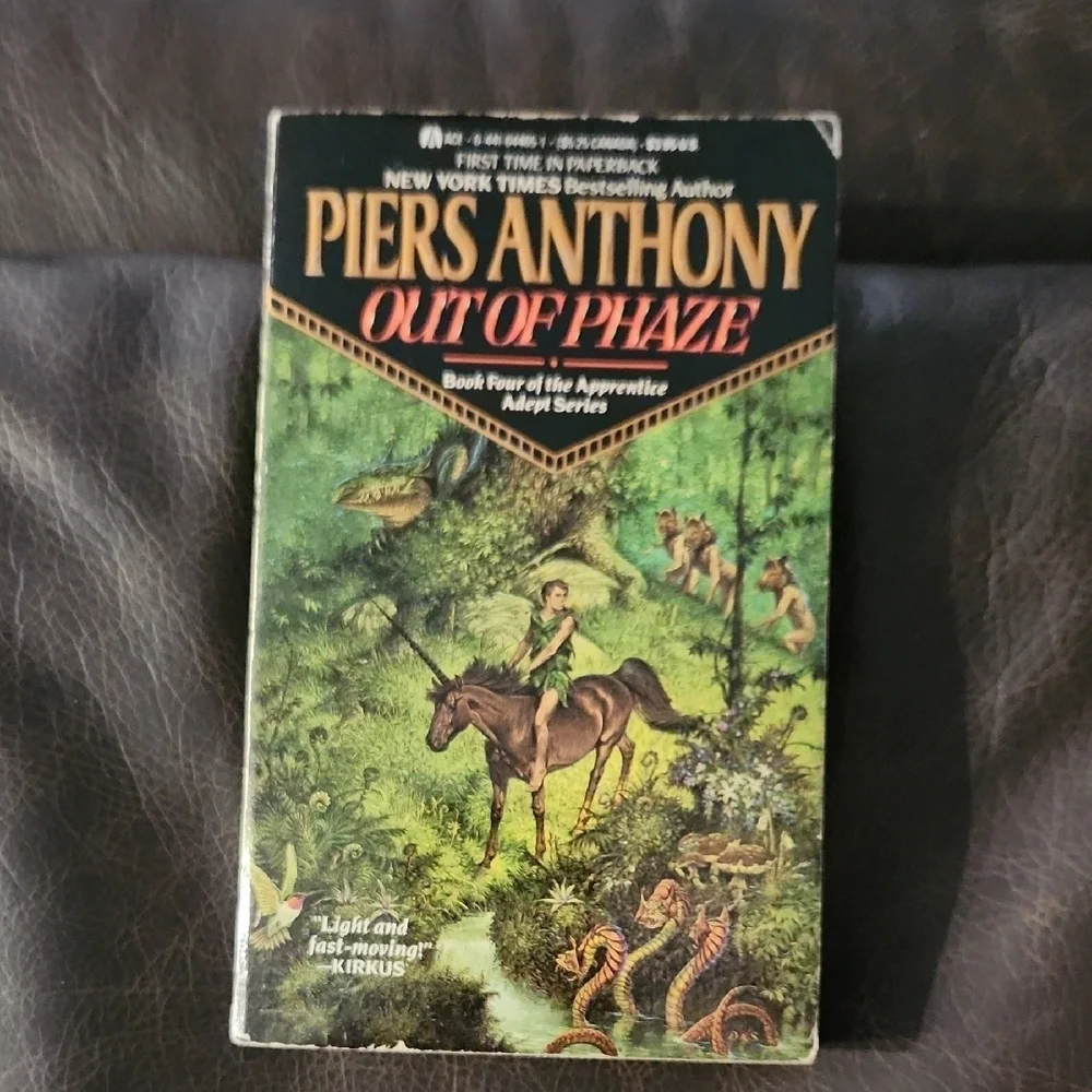 Collectable - Out of Phaze by Piers Anthony (Book 4 – Apprentice Adept Series)